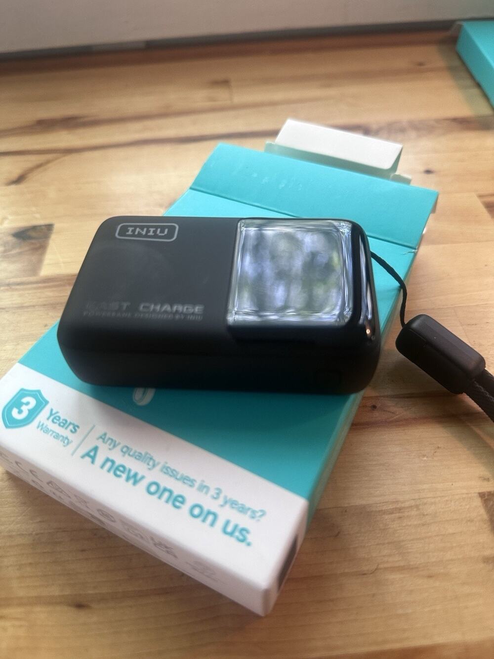 INIU P50 Pocket Pro 10000mAh 45W Fast Charging Mini Power Bank - Open Box